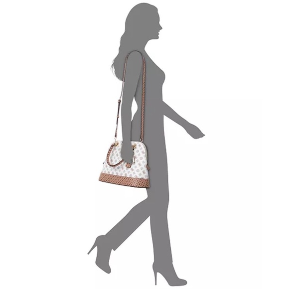 New GUESS Cessily Dome Satchel - Picture 2 of 5